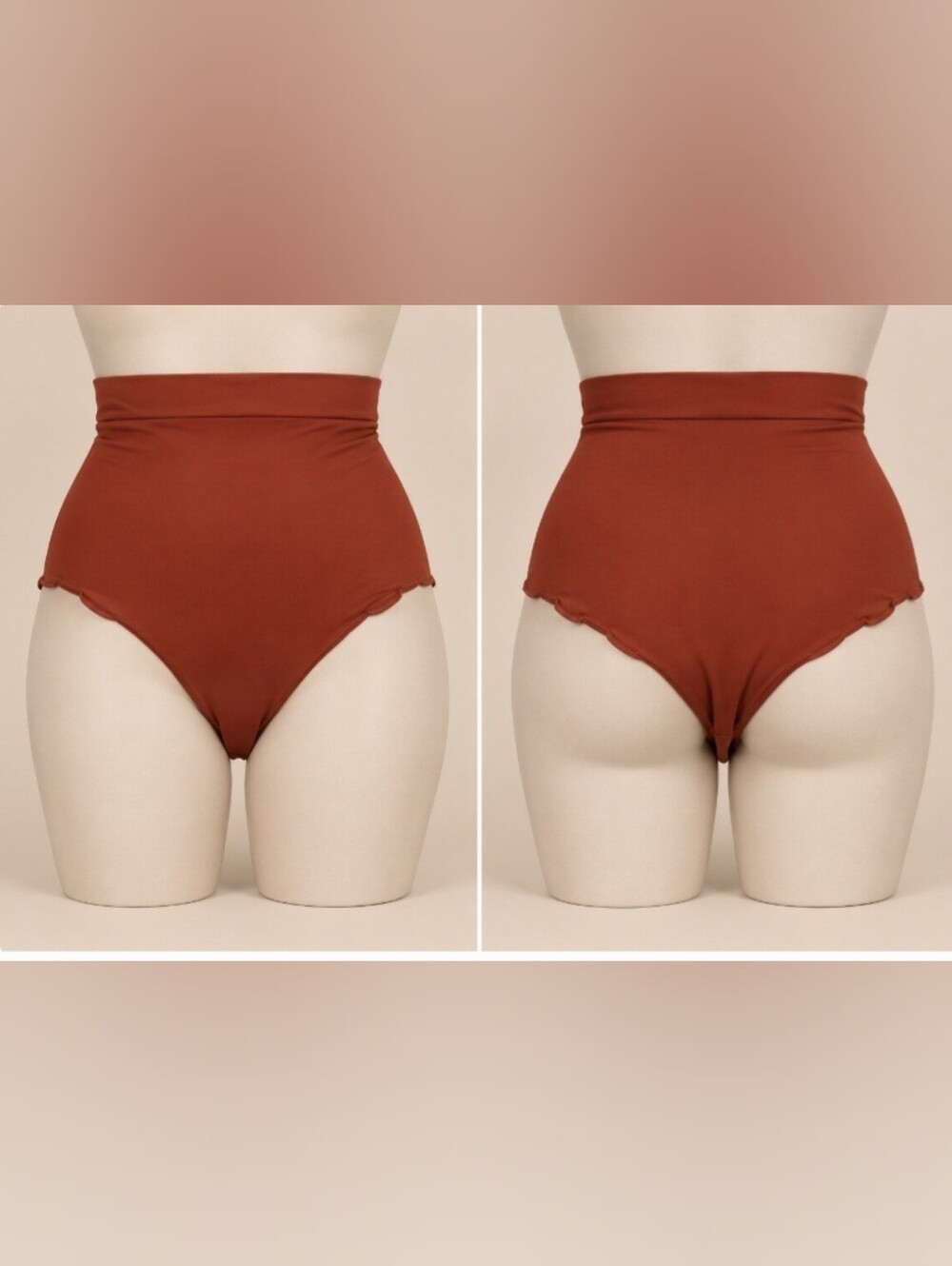 SKIMS Everyday Sculpt High Waist Bronze/Brown Thong Brief NWT Size 3X